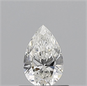 Diamante Natural 0.51 quilates, De pera , Color G, claridad VS1 y certificado GIA