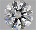 Del inventario de diamantes de laboratorio, 2.01 quilates, Redondo , Color D, claridad VVS2 y certificado IGI