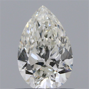 Foto Diamante Natural 0.70 quilates, De pera , Color J, claridad SI1 y certificado GIA de