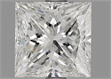 Natural Diamond 1.52 Carats, Princess with  Cut, I Color, VS1 Clarity and Certified by GIA