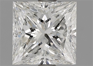 Picture of Natural Diamond 1.52 Carats, Princess with  Cut, I Color, VS1 Clarity and Certified by GIA