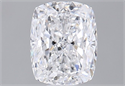 Diamante Natural 0.50 quilates, Del cojín , Color D, claridad VVS2 y certificado GIA