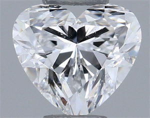 Picture of Natural Diamond 0.31 Carats, Heart with  Cut, D Color, SI1 Clarity and Certified by GIA