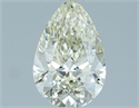 Diamante Natural 1.06 quilates, De pera , Color J, claridad VVS2 y certificado IGI