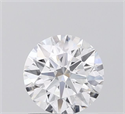 Lab Grown Diamond 1.06 Carats, Round with Ideal Cut, D Color, VVS1 Clarity and Certified by IGI