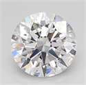 Lab Grown Diamond 3.02 Carats, Round with Ideal Cut, D Color, VVS1 Clarity and Certified by IGI