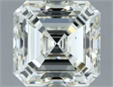 Natural Diamond 3.01 Carats, Asscher with  Cut, J Color, VS2 Clarity and Certified by IGI