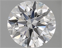 Diamante Natural 1.69 quilates, Redondo , Color D, claridad FL y certificado GIA