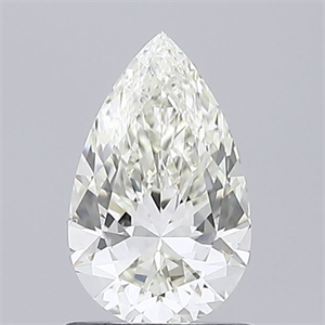 Picture of Natural Diamond 1.00 Carats, Pear with  Cut, J Color, VS1 Clarity and Certified by GIA