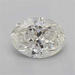 Picture of Natural Diamond 1.70 Carats, Oval with  Cut, J Color, SI2 Clarity and Certified by GIA