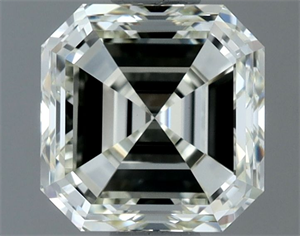 Picture of Natural Diamond 1.00 Carats, Asscher with  Cut, J Color, VVS2 Clarity and Certified by IGI