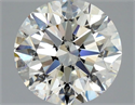 Diamante Natural 2.06 quilates, Redondo , Color K, claridad SI2 y certificado GIA