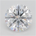 Lab Grown Diamond 2.92 Carats, Round with Excellent Cut, D Color, VVS1 Clarity and Certified by GIA