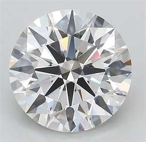 Picture of Lab Grown Diamond 2.61 Carats, Round with Ideal Cut, D Color, VVS1 Clarity and Certified by IGI