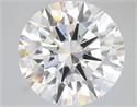 Lab Grown Diamond 5.09 Carats, Round with Ideal Cut, E Color, VVS1 Clarity and Certified by IGI