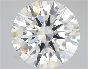 Picture of Lab Grown Diamond 5.09 Carats, Round with Ideal Cut, E Color, VVS1 Clarity and Certified by IGI