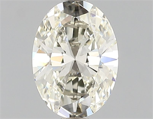 Picture of Natural Diamond 1.03 Carats, Oval with  Cut, L Color, VS1 Clarity and Certified by GIA