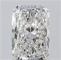 Natural Diamond 1.20 Carats, Radiant with  Cut, G Color, SI2 Clarity and Certified by GIA