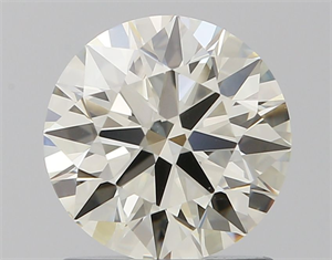 Picture of Natural Diamond 1.20 Carats, Round with Excellent Cut, J Color, VVS2 Clarity and Certified by IGI