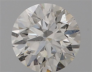 Picture of Natural Diamond 0.50 Carats, Round with Excellent Cut, I Color, VS2 Clarity and Certified by GIA