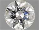 Diamante Natural 0.57 quilates, Redondo , Color H, claridad VVS2 y certificado GIA