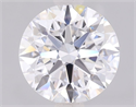 Lab Grown Diamond 2.00 Carats, Round with Excellent Cut, D Color, IF Clarity and Certified by IGI