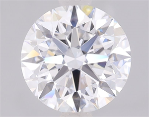 Picture of Lab Grown Diamond 2.00 Carats, Round with Excellent Cut, D Color, IF Clarity and Certified by IGI