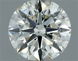 Foto Diamante Natural 0.70 quilates, Redondo , Color I, claridad SI2 y certificado IGI de