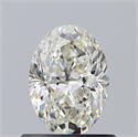 Diamante Natural 0.70 quilates, Ovalado , Color I, claridad VS1 y certificado GIA