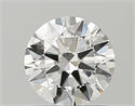 Natural Diamond 0.82 Carats, Round with Excellent Cut, H Color, VVS1 Clarity and Certified by GIA