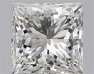 Foto Diamante Natural 1.00 quilates, Princesa , Color F, claridad VS1 y certificado GIA de