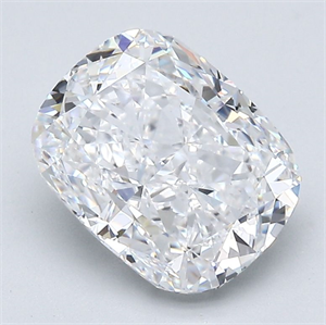 Foto Diamante Natural 3.03 quilates, Del cojín , Color E, claridad VS2 y certificado GIA de