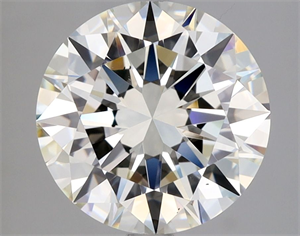 Foto Diamante Natural 3.01 quilates, Redondo , Color K, claridad VS2 y certificado GIA de