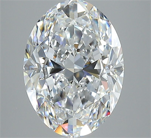 Foto Diamante Natural 2.80 quilates, Ovalado , Color E, claridad VVS2 y certificado GIA de