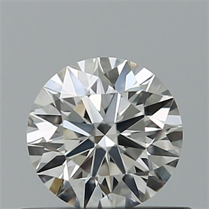 Picture of Natural Diamond 0.42 Carats, Round with Excellent Cut, G Color, VS1 Clarity and Certified by IGI