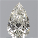 Diamante Natural 0.50 quilates, De pera , Color H, claridad SI1 y certificado IGI