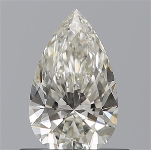 Foto Diamante Natural 0.50 quilates, De pera , Color H, claridad SI1 y certificado IGI de