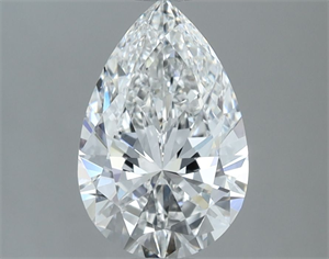 Foto Diamante Natural 1.50 quilates, De pera , Color F, claridad VVS1 y certificado GIA de