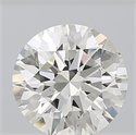 Natural Diamond 5.03 Carats, Round with Excellent Cut, K Color, SI1 Clarity and Certified by GIA
