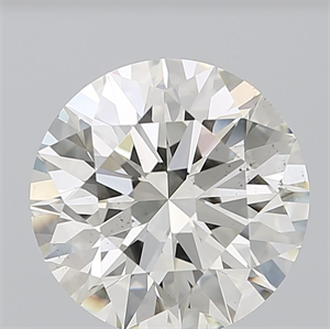 Picture of Natural Diamond 5.03 Carats, Round with Excellent Cut, K Color, SI1 Clarity and Certified by GIA