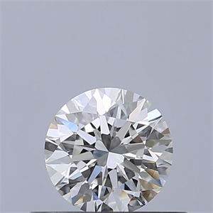 Foto Diamante Natural 0.40 quilates, Redondo , Color F, claridad VVS2 y certificado GIA de