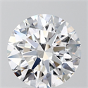 Lab Grown Diamond 3.07 Carats, Round with Ideal Cut, D Color, VS1 Clarity and Certified by IGI