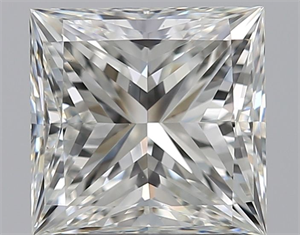 Picture of Natural Diamond 1.60 Carats, Princess with  Cut, G Color, VS1 Clarity and Certified by GIA