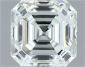 Natural Diamond 1.01 Carats, Asscher with  Cut, I Color, VVS2 Clarity and Certified by IGI