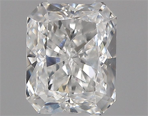 Picture of Natural Diamond 0.50 Carats, Radiant with  Cut, G Color, VS2 Clarity and Certified by GIA