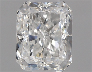 Picture of Natural Diamond 0.50 Carats, Radiant with  Cut, G Color, VS2 Clarity and Certified by GIA