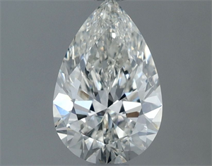 Picture of Natural Diamond 1.00 Carats, Pear with  Cut, G Color, VS2 Clarity and Certified by IGI