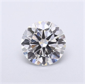 Lab Grown Diamond 3.01 Carats, Round with Excellent Cut, D Color, VVS1 Clarity and Certified by IGI