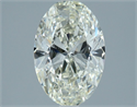 Natural Diamond 1.72 Carats, Oval with  Cut, J Color, VS2 Clarity and Certified by IGI