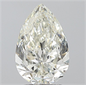 Natural Diamond 2.01 Carats, Pear with  Cut, K Color, SI2 Clarity and Certified by GIA